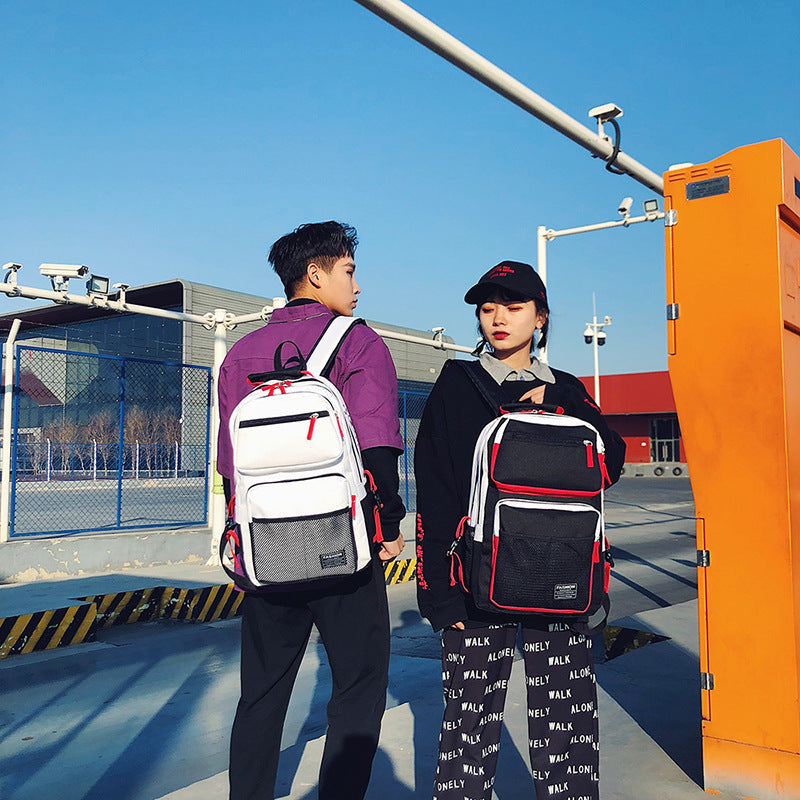 Fashion student backpack with spacious compartments and adjustable shoulder straps for school, college, travel, and everyday use
