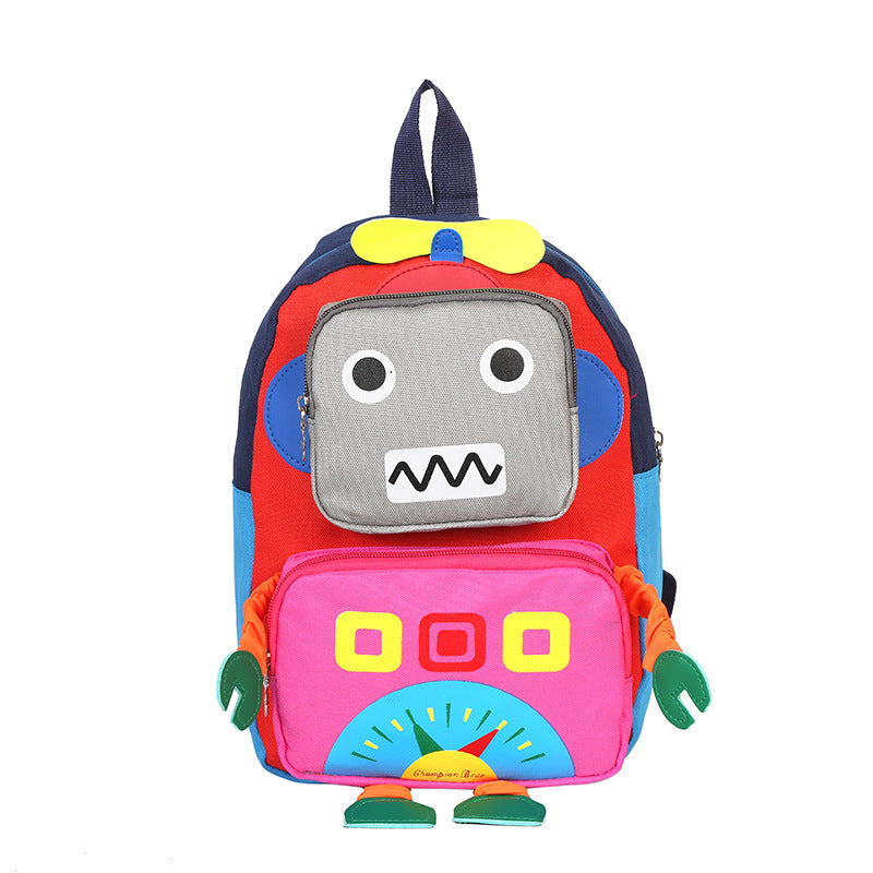 Kids Kindergarten School Backpack with lightweight design, padded shoulder straps, spacious compartments, and cute style for boys and girls