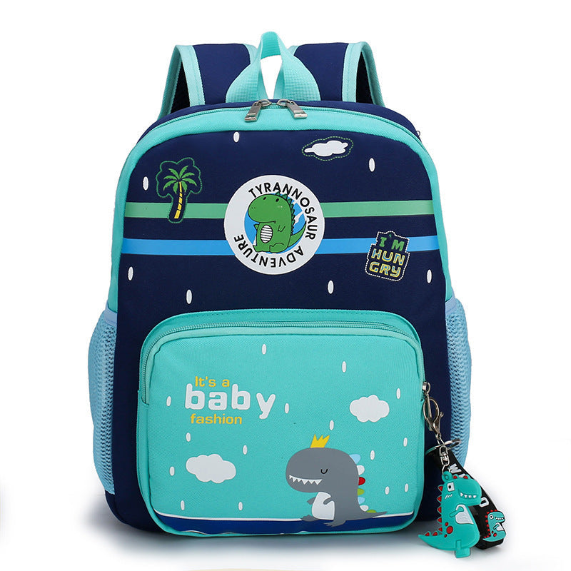 Children's school backpack with adjustable shoulder straps and spacious compartments for boys and girls, suitable for school and daily use
