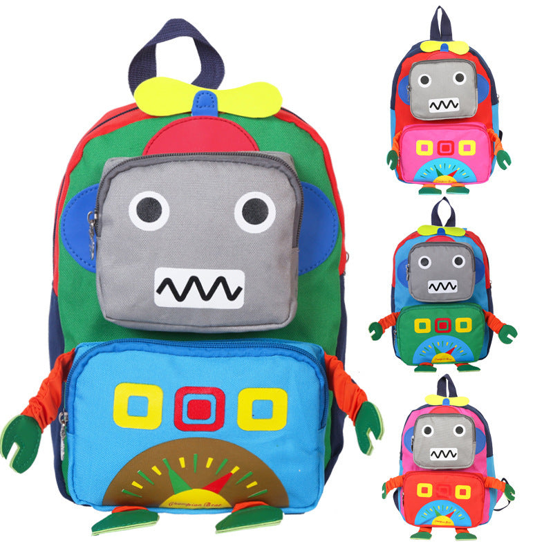 Kids Kindergarten School Backpack with lightweight design, padded shoulder straps, spacious compartments, and cute style for boys and girls