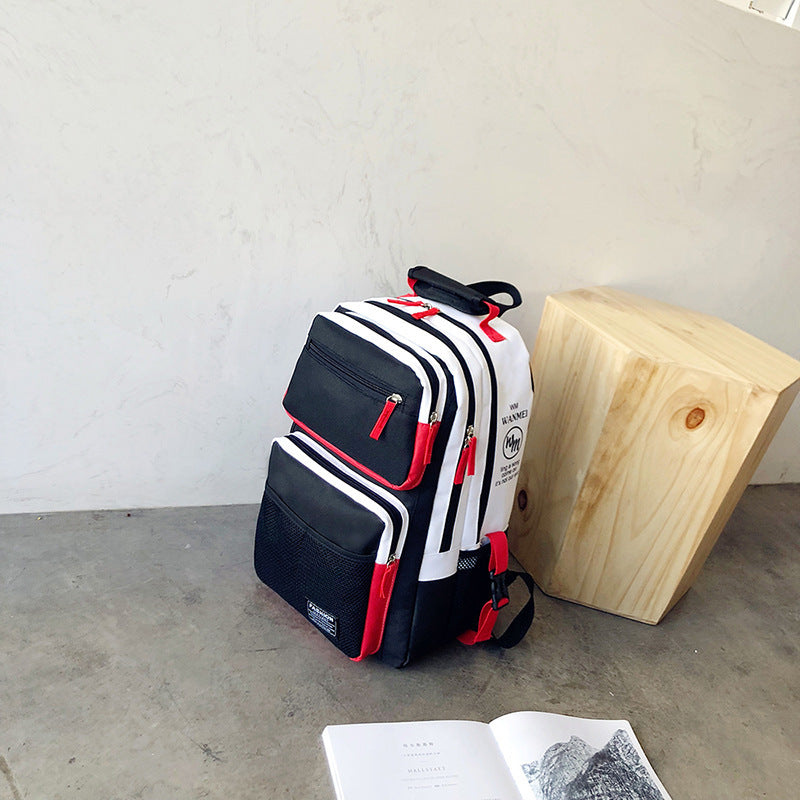 Fashion student backpack with spacious compartments and adjustable shoulder straps for school, college, travel, and everyday use
