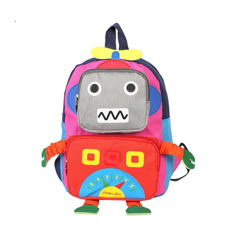 Kids Kindergarten School Backpack with lightweight design, padded shoulder straps, spacious compartments, and cute style for boys and girls
