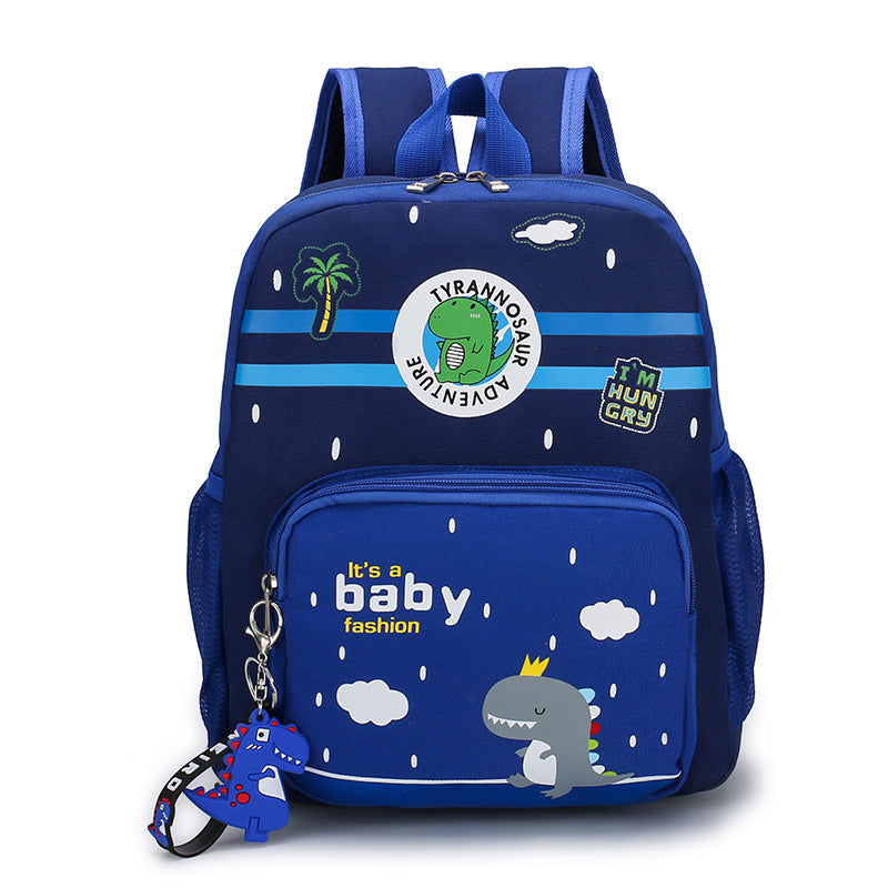 Children's school backpack with adjustable shoulder straps and spacious compartments for boys and girls, suitable for school and daily use