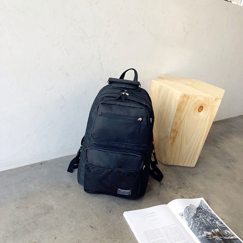 Fashion student backpack with spacious compartments and adjustable shoulder straps for school, college, travel, and everyday use