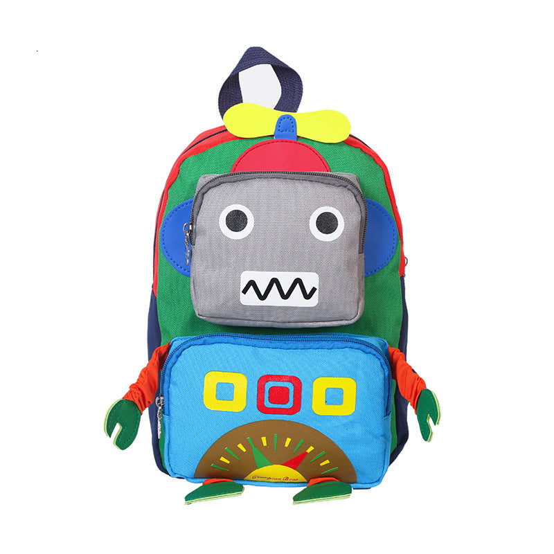 Kids Kindergarten School Backpack with lightweight design, padded shoulder straps, spacious compartments, and cute style for boys and girls