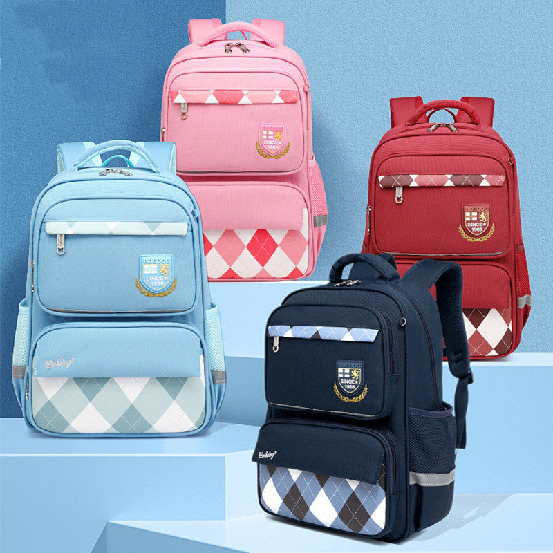 Boys Burden Relief Spine Protection Children's Schoolbag