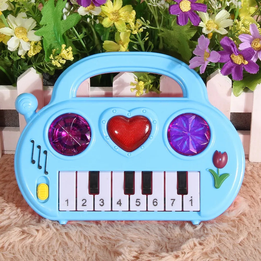 Baby Piano Toy Infant Toddler Developmental Toy Plastic Kids Musical Piano Early Educational Toy Musical Instrument Gift DS19
