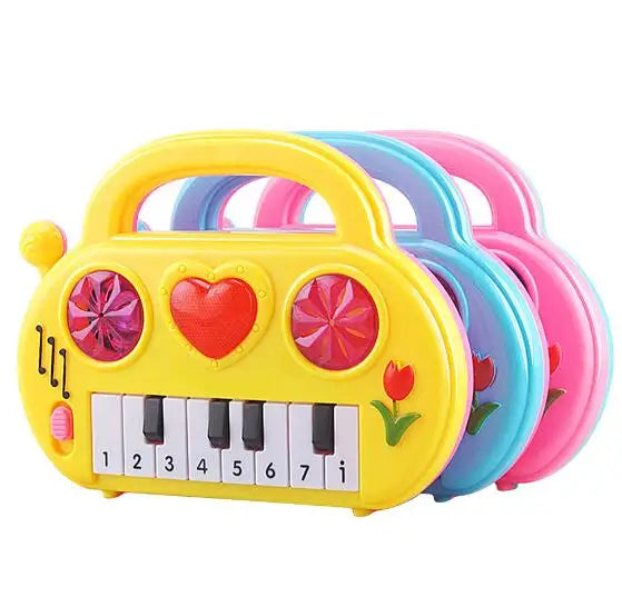 Baby Piano Toy Infant Toddler Developmental Toy Plastic Kids Musical Piano Early Educational Toy Musical Instrument Gift DS19