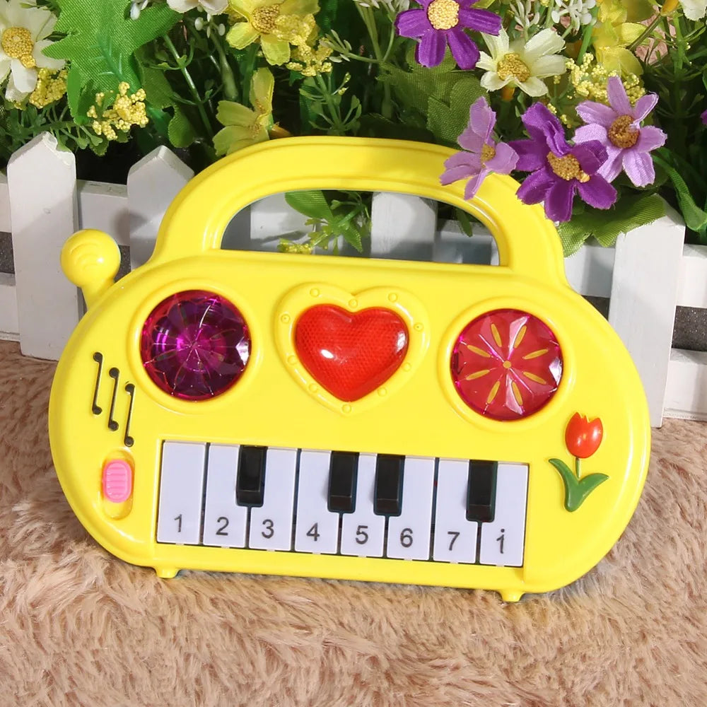 Baby Piano Toy Infant Toddler Developmental Toy Plastic Kids Musical Piano Early Educational Toy Musical Instrument Gift DS19