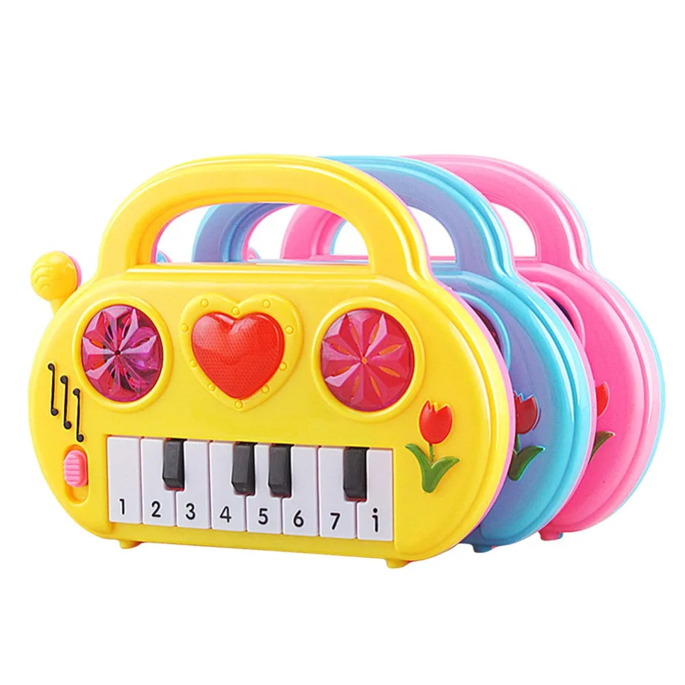 Baby Piano Toy Infant Toddler Developmental Toy Plastic Kids Musical Piano Early Educational Toy Musical Instrument Gift DS19
