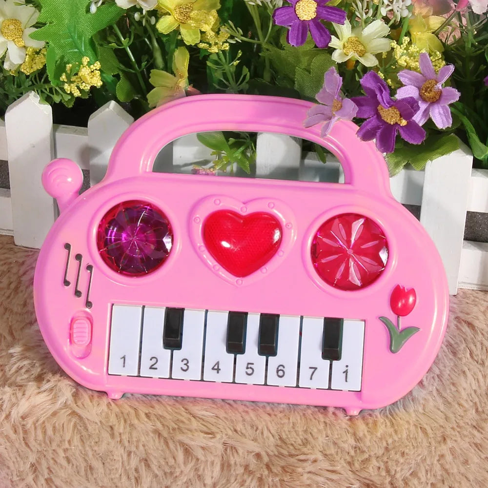 Baby Piano Toy Infant Toddler Developmental Toy Plastic Kids Musical Piano Early Educational Toy Musical Instrument Gift DS19