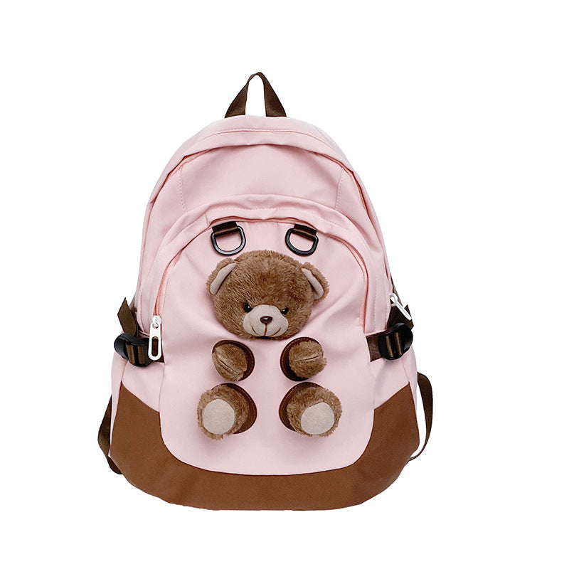 Children's Backpack Casual Patchwork Waterproof