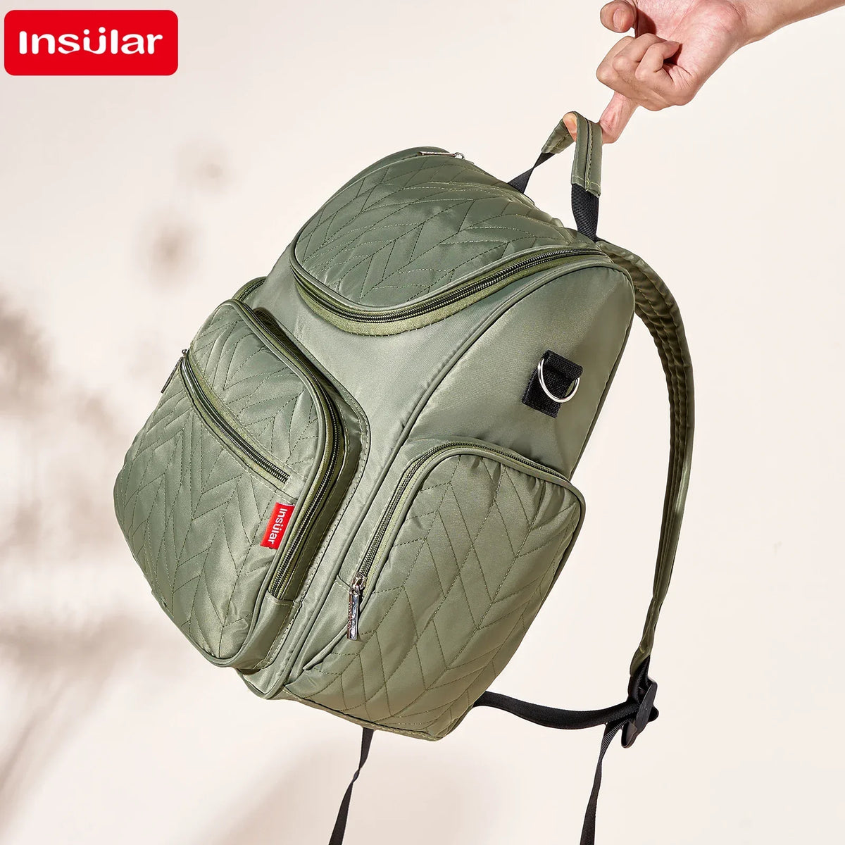 Nappy Backpack Bag Mummy Large Capacity Bag Mom Baby Multi-Function Waterproof Outdoor Travel Diaper Bags for Baby Care