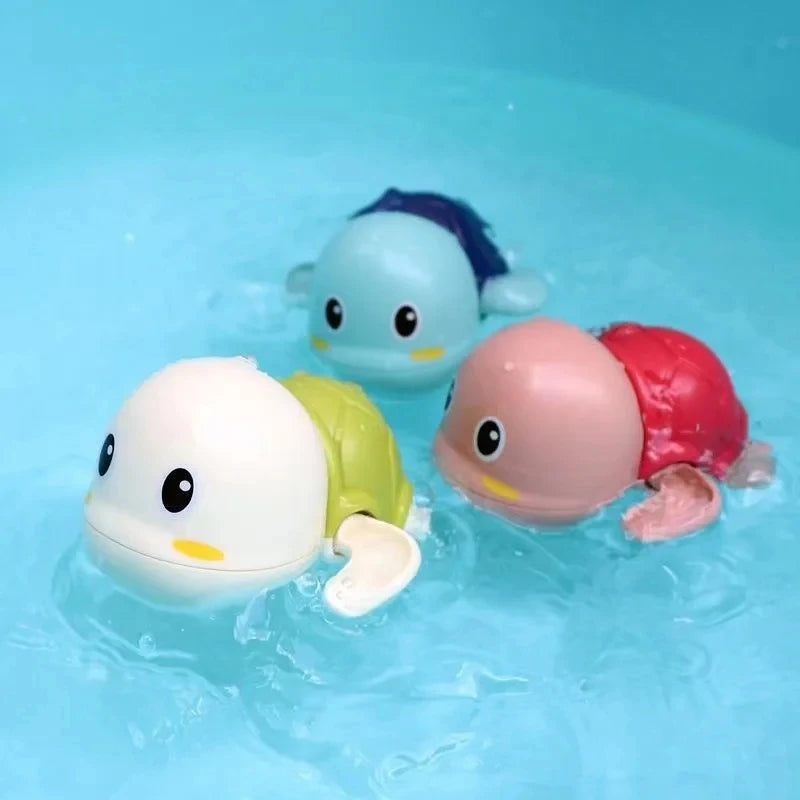Baby Bath Toys For Children New Baby Bath Swimming Bath Toy Cute Frogs Clockwork Bath Toys Brinquedos Infantil