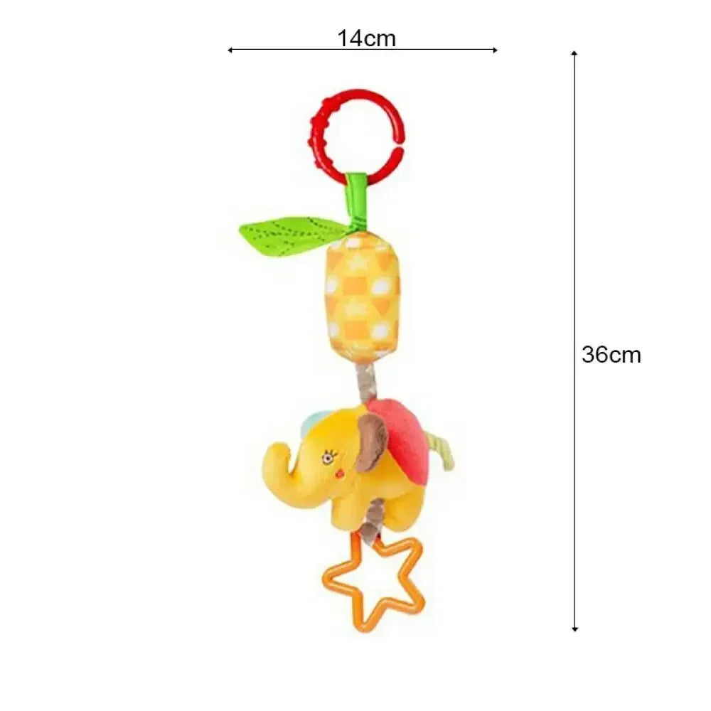 Baby Crib Hanging Rattles Toys Car Seat Toy Soft Mobiles Stroller Crib Cot Spiral Toy Pram Hanging Dolls for Baby Newborn Gift
