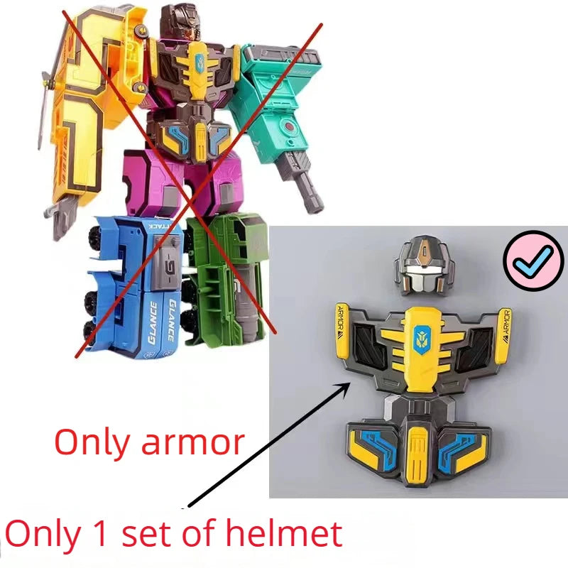 Children's Toy Car Oversized Digital Deformation Toy Children's Robot Digital 0-9 Assembly Puzzle Package Boys' Toys