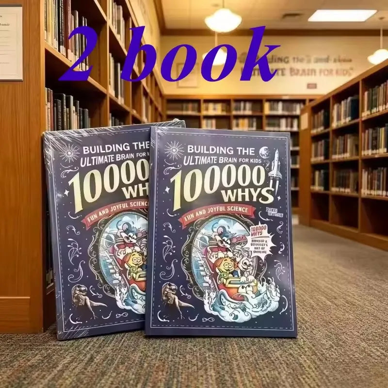 100,000 Why Encyclopedia of Children's Science Books Education Early Education Picture Books Brain Training Reading Materials