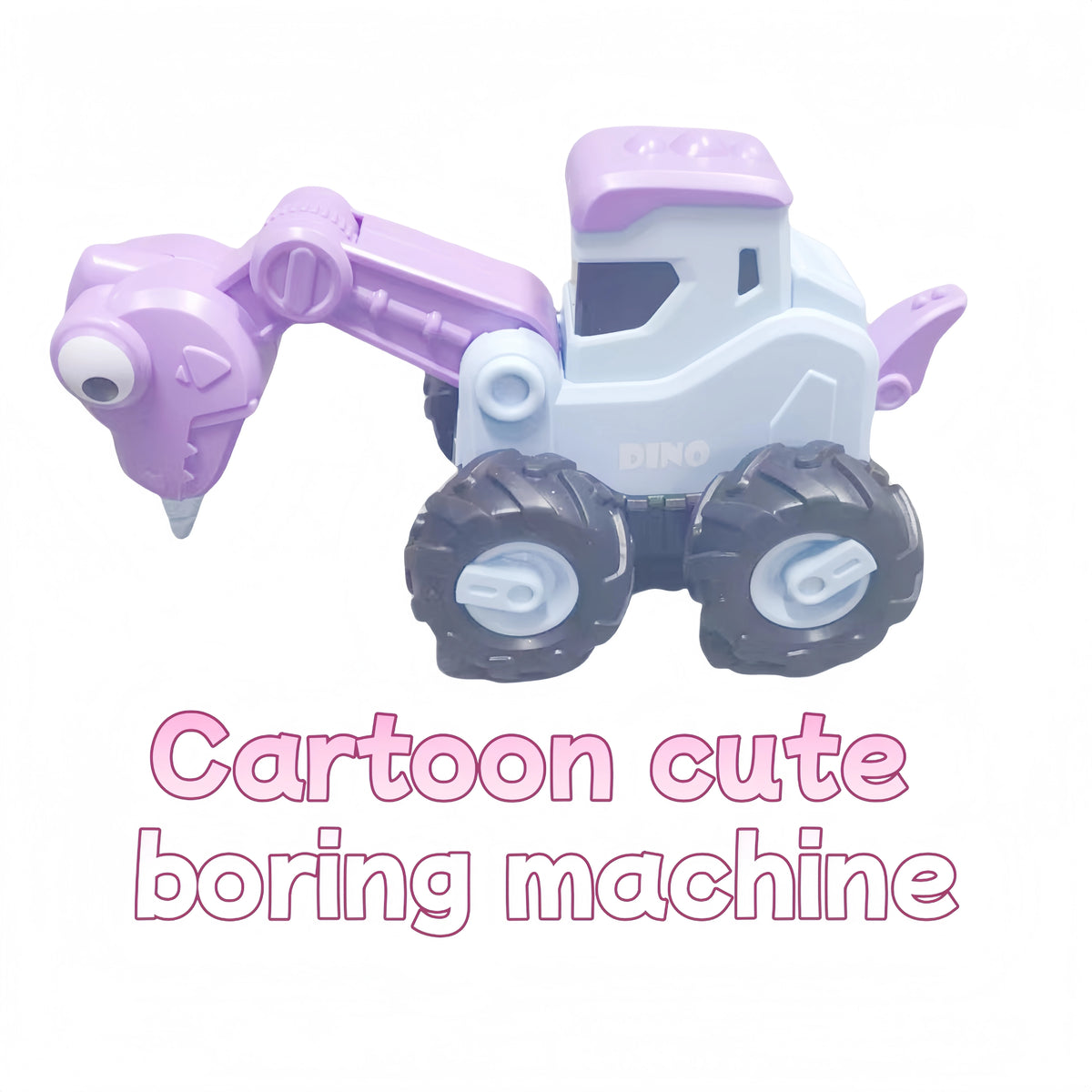 Children's Dinosaur Press Toy Engineering Car Inertial Walking Power Returning Car Baby Puzzle Boy Toy Car