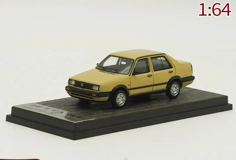 Original 1:64 Jetta Old Jetat Gt Volkswagen Jetta Gt Alloy Simulation Car Model Toy Gift Collection Display