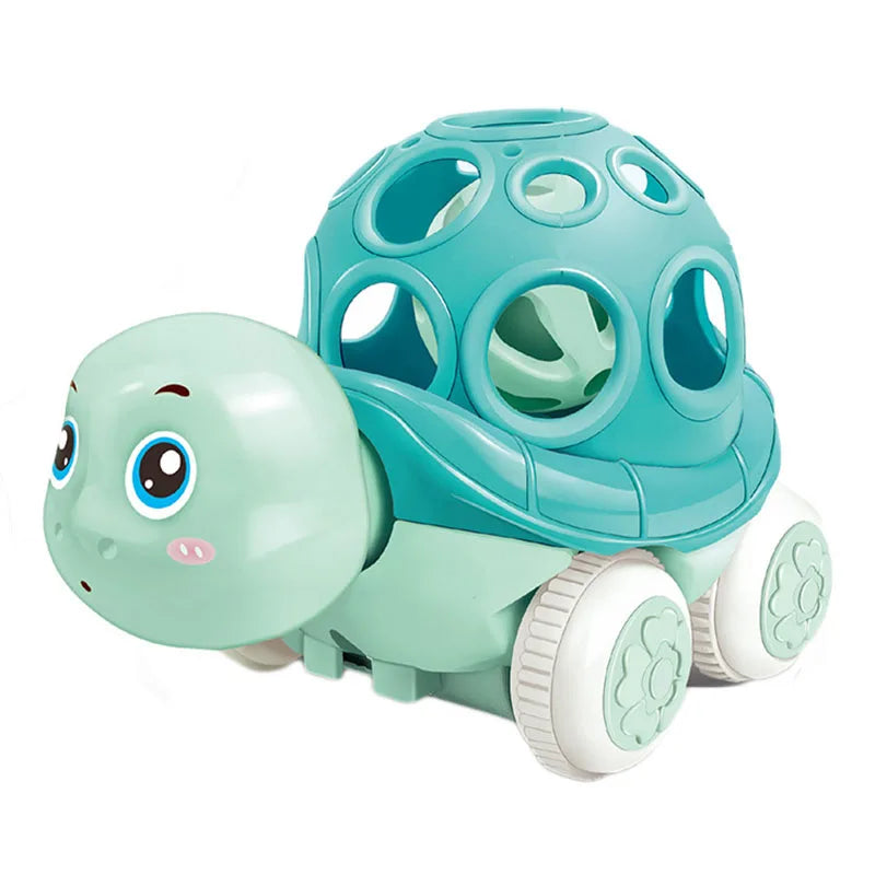 Baby Car Toys Press Gear Car Children's Toy Car Cute Pull Back Inertial Car Toy for Toddler Puzzle Animals Car Gift for Children