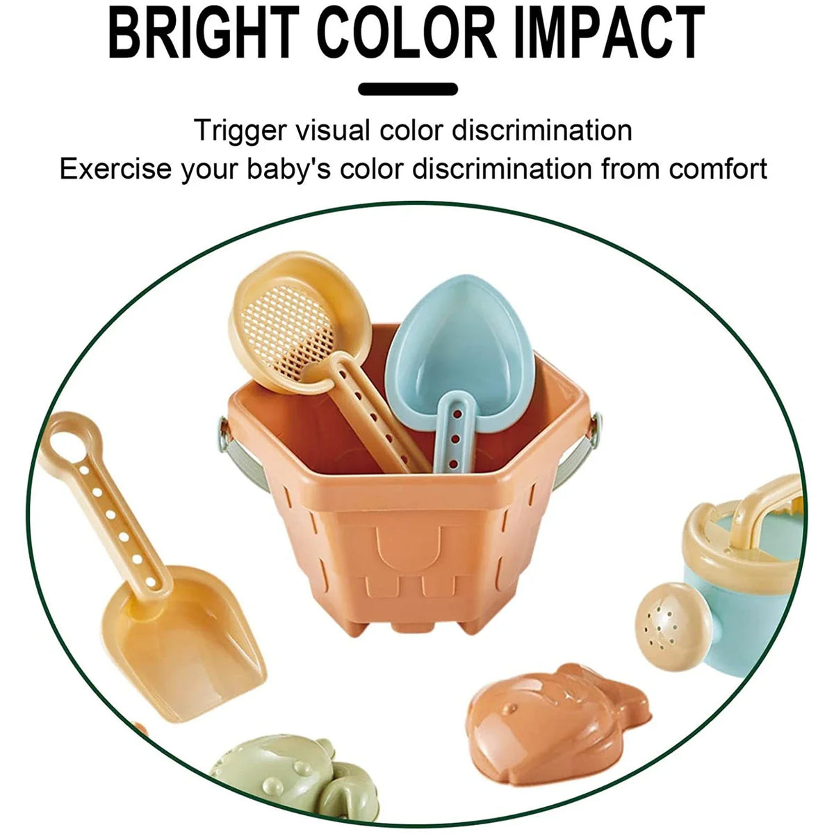 Baby Beach Toys Children Outdoor Games Sand Play Set Infants Digging Sand Plastic Shovels Buckets Water Play Beach Toys for Kids