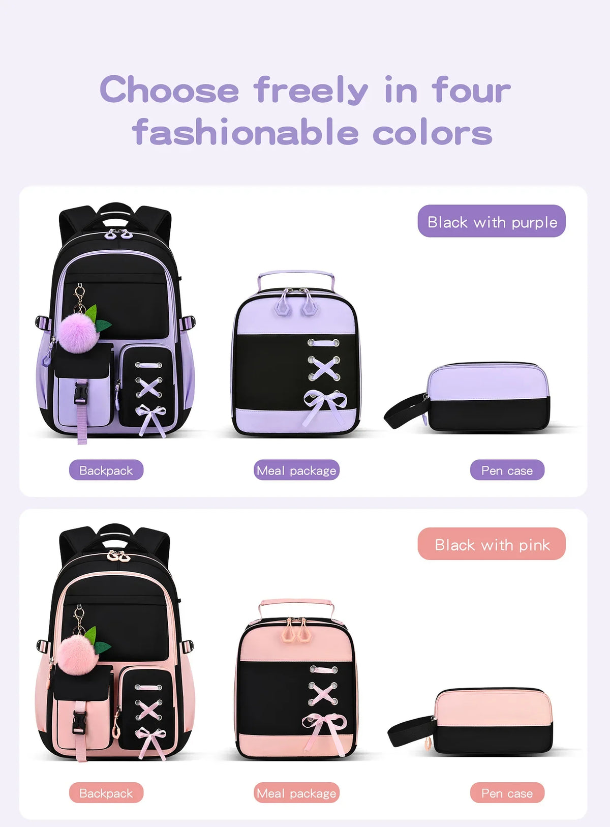 Primary School Bags For Girls Schoolbag Kawaii Lightweight Children School backpack Book Bag Travel Backpack Mochilas Gifts