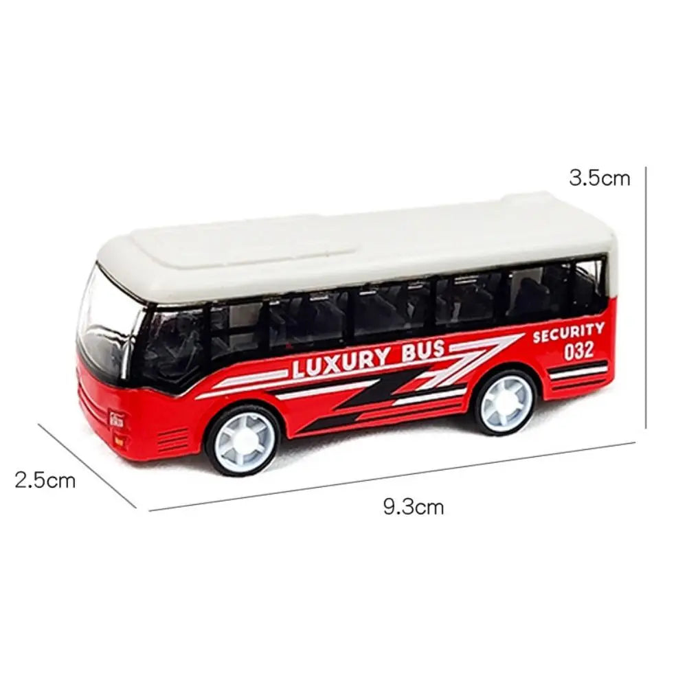 Model Buses for Kids Gifts Little Children Educational Model Buses TAYO Bus Car Mini Pull Back Bus Little Toys