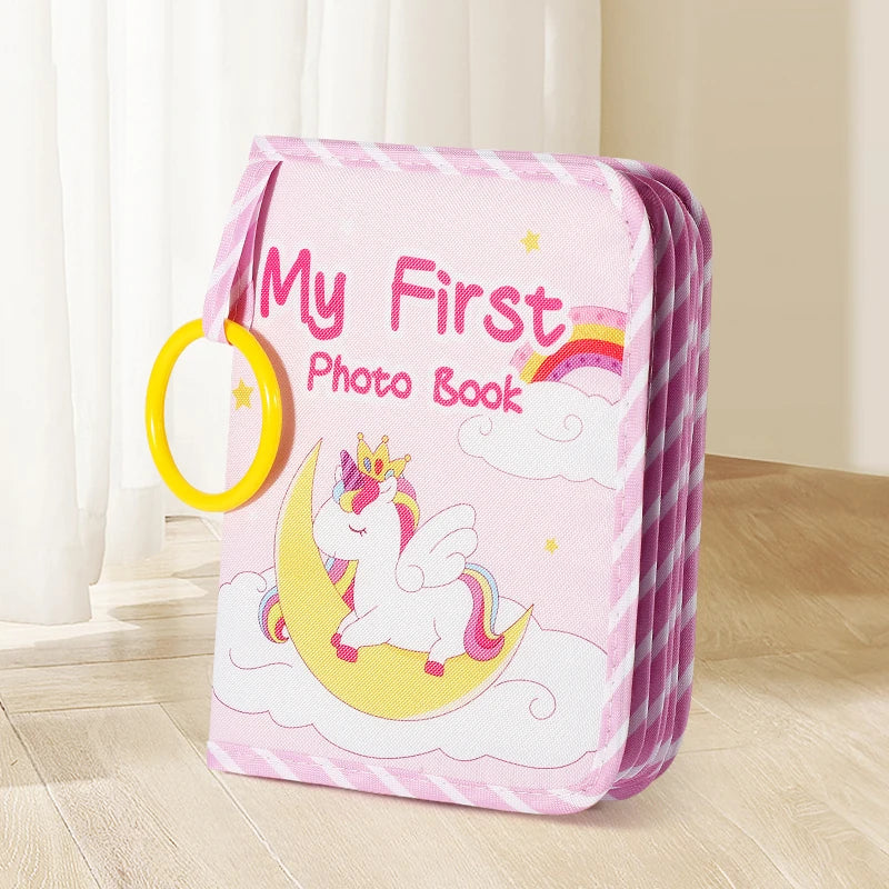 Baby Photo Album First Year Baby Photo Book Growth Babies Albums Shower Guest Diy Photography Album with Family Record