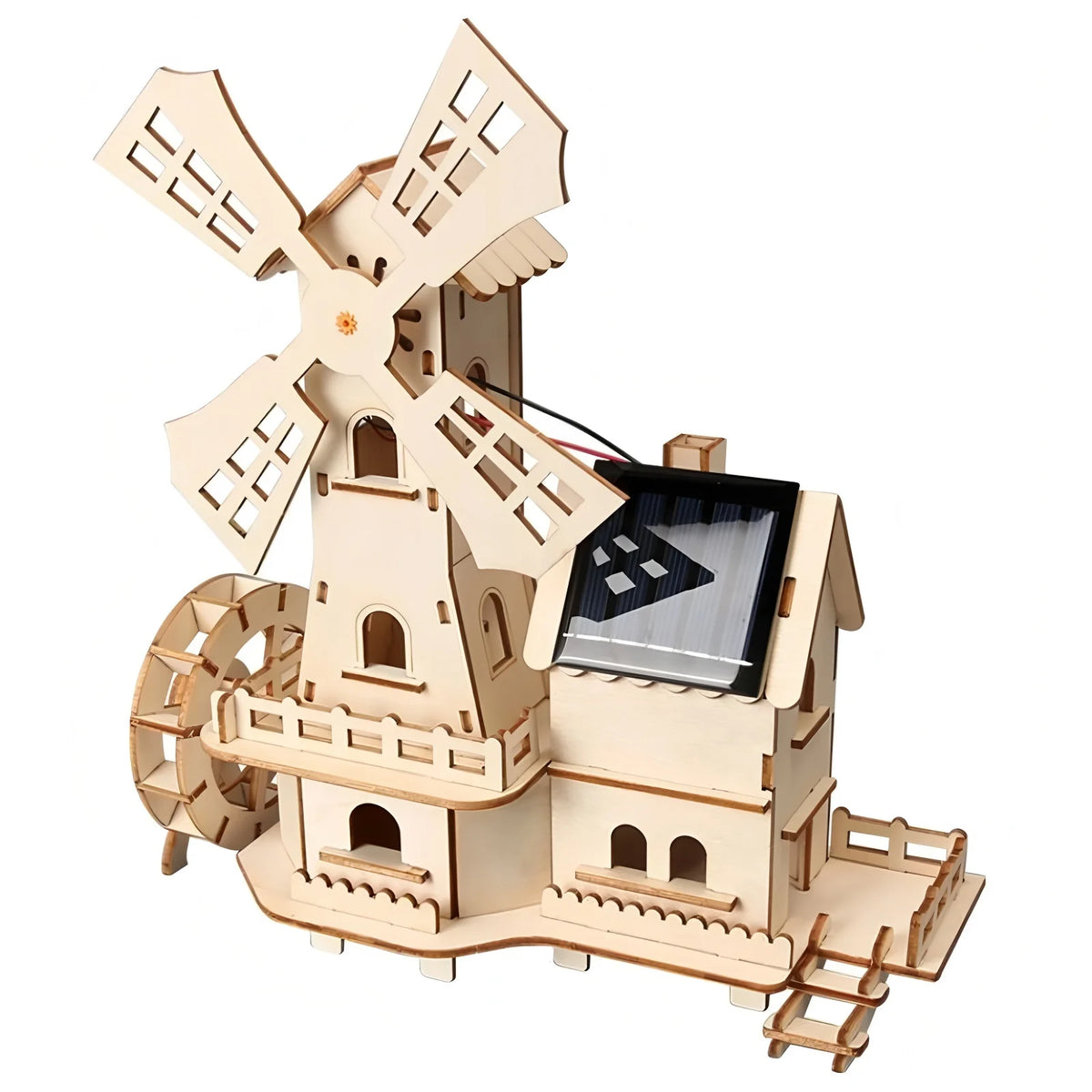Diy Toys for Children's Science and Education Experiments, Hand-Assembled Models, 3D Wooden Puzzles, Science and Education Toys