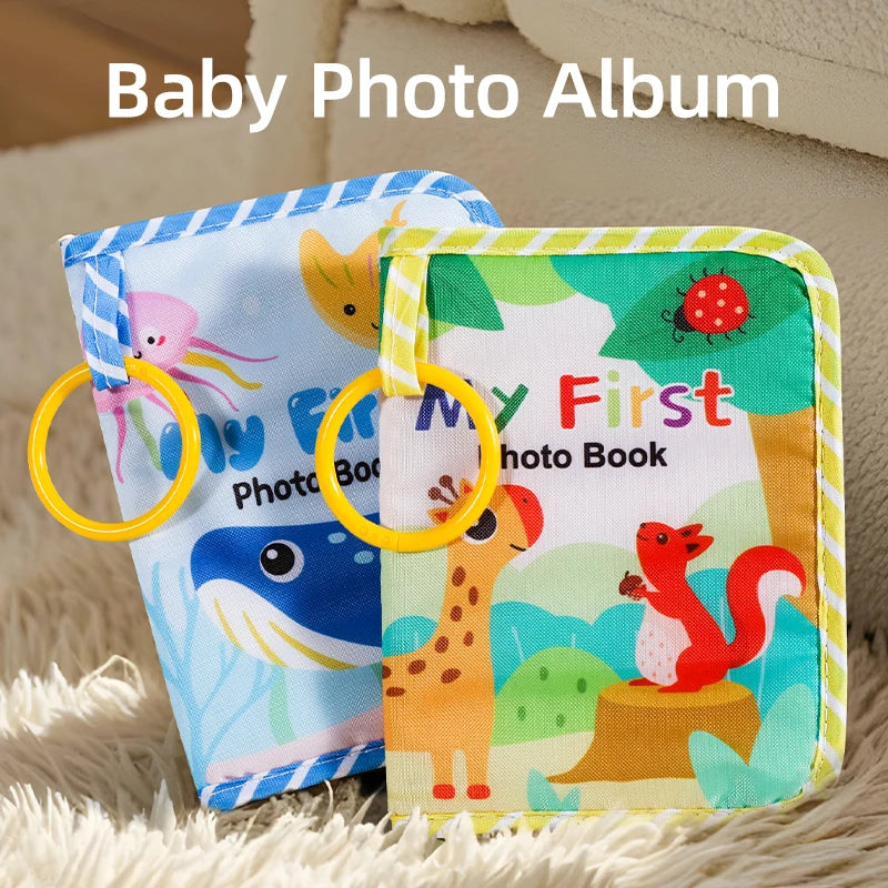 Baby Photo Album First Year Baby Photo Book Growth Babies Albums Shower Guest Diy Photography Album with Family Record