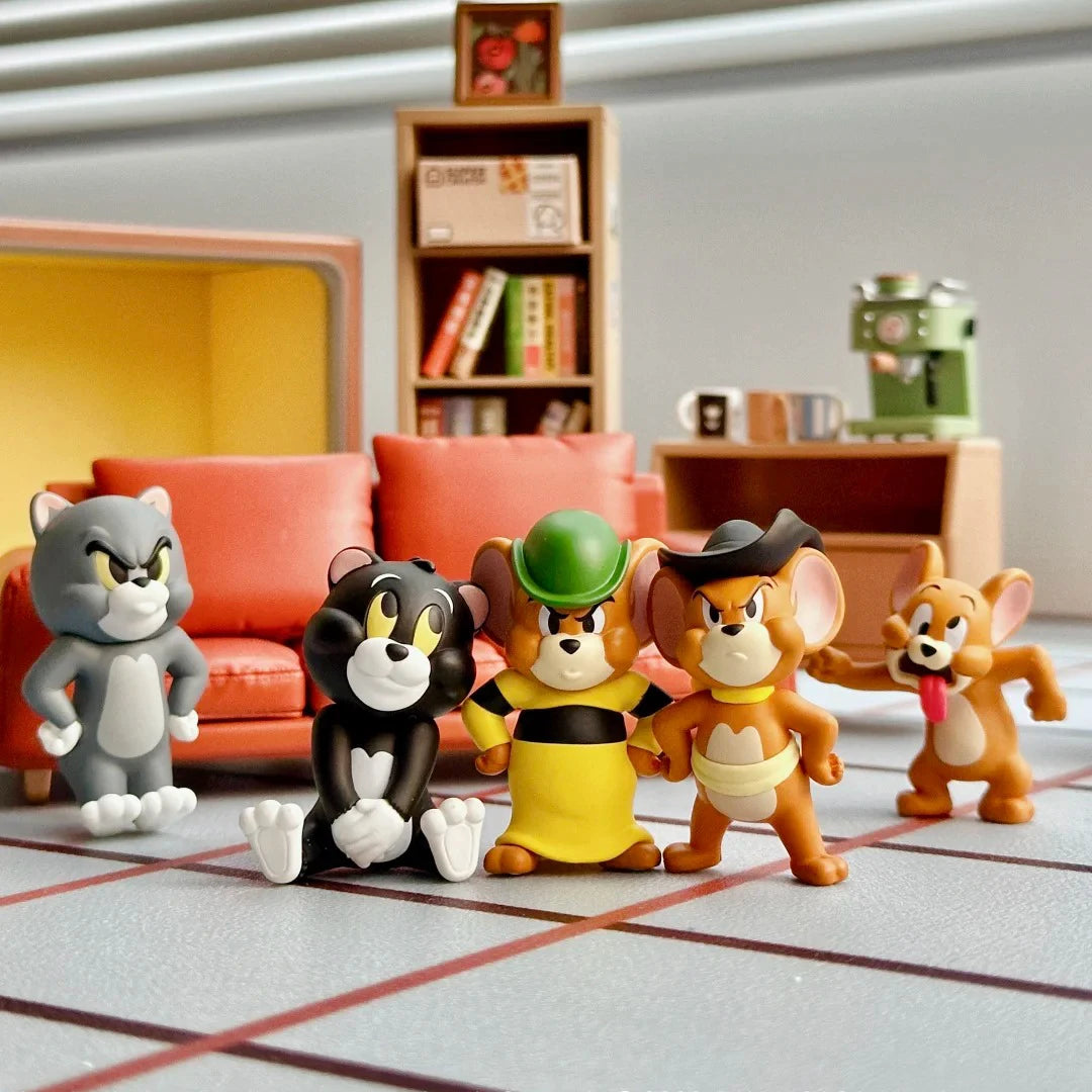 52TOYS Tom And Jerry Minime Series 2 Blind Box Collectible Trendy Figurine Desktop Decoration Cartoon Home Decor For Adult Fans