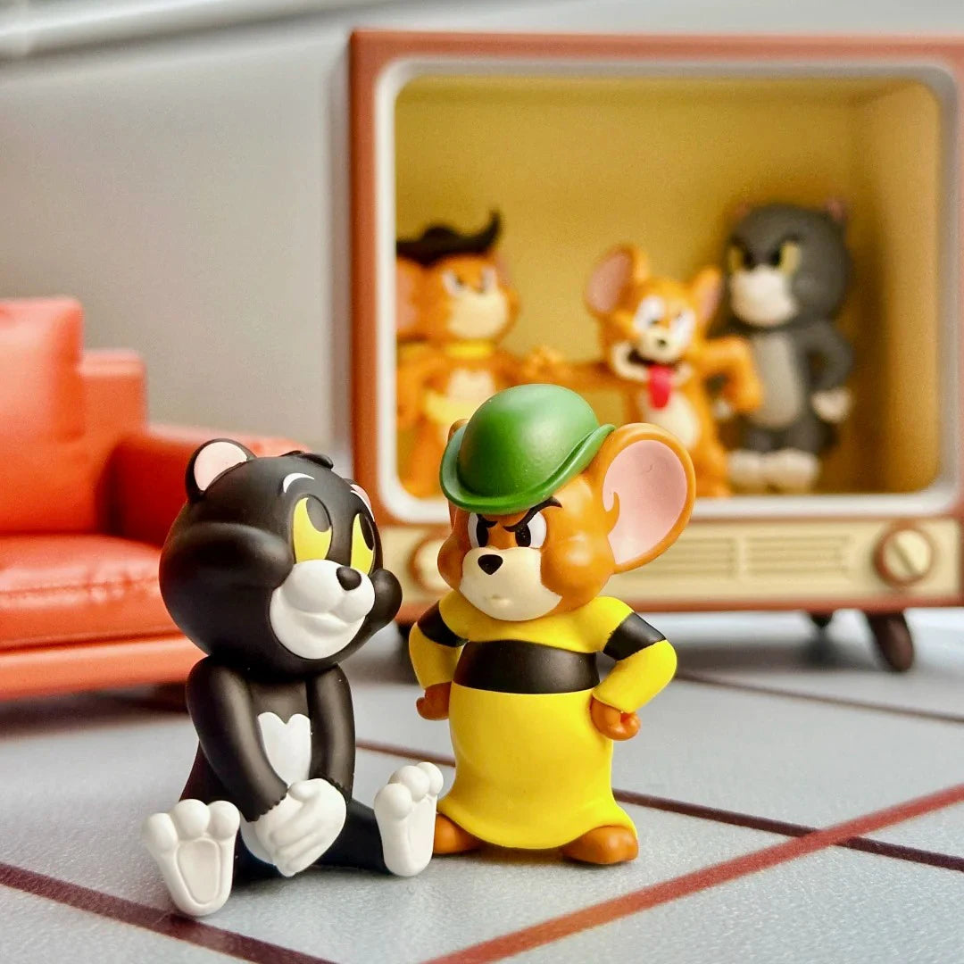 52TOYS Tom And Jerry Minime Series 2 Blind Box Collectible Trendy Figurine Desktop Decoration Cartoon Home Decor For Adult Fans