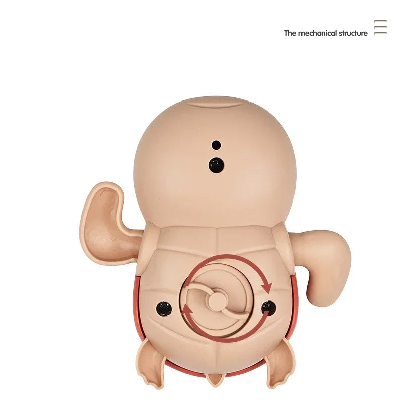 Cute Clockwork Baby Bath Toys, Funny Animal Water Play Dolls, Kids Swimming Bathtub Shower Toy, Lovely Bathroom Play Gift for Ch