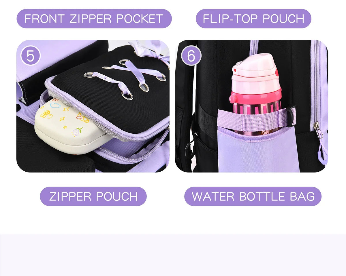 Primary School Bags For Girls Schoolbag Kawaii Lightweight Children School backpack Book Bag Travel Backpack Mochilas Gifts