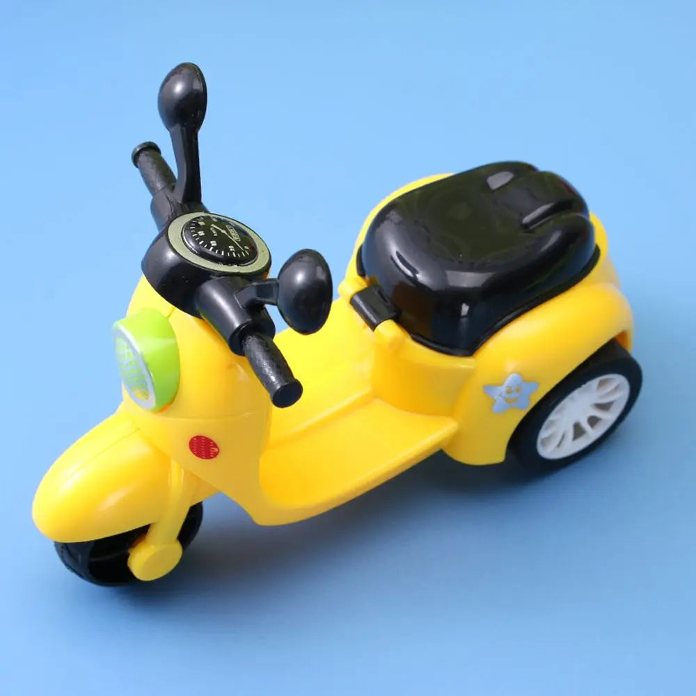1pc Baby Inertia Mini Motorcycle Car Toys Plastic Simulation Motorcycle Early Learning Funny Birthday Gifts