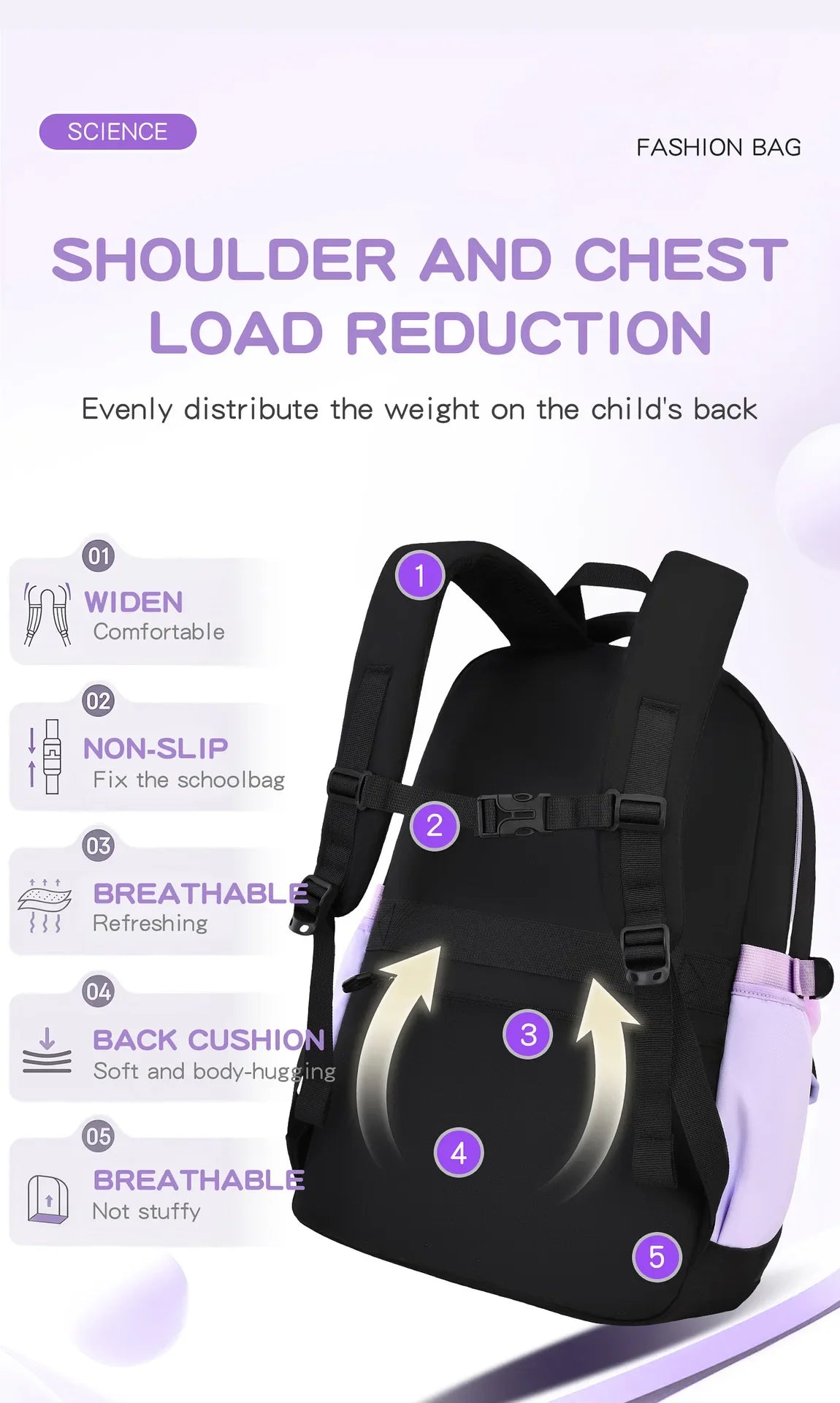 Primary School Bags For Girls Schoolbag Kawaii Lightweight Children School backpack Book Bag Travel Backpack Mochilas Gifts