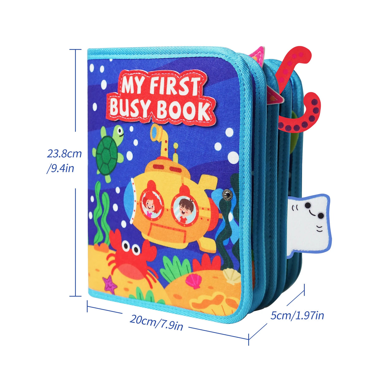 Busy Book Is Suitable for Travel Toys for Children Aged 1-3, Montessori Busy Board, and Birthday Gifts for Boys and Girls