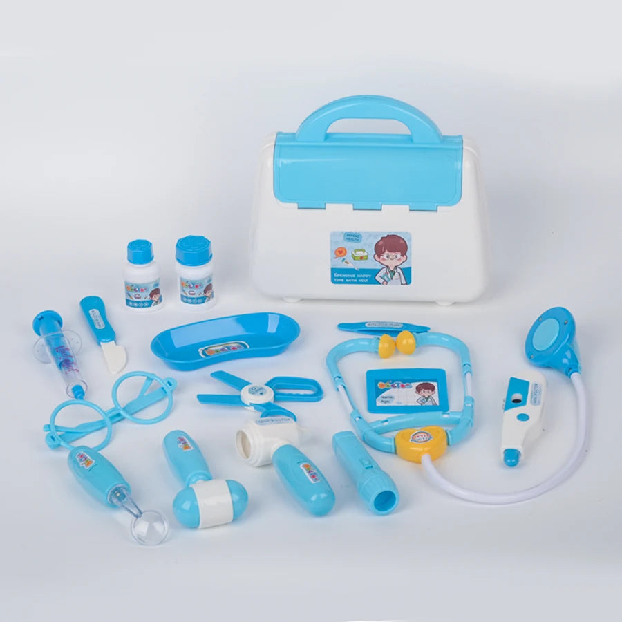 Children'S Simulation Of Playing House, Doctors' Toys, Boys And Girls' Role-Playing, Stethoscopes, Injection Tools, Medical Kits