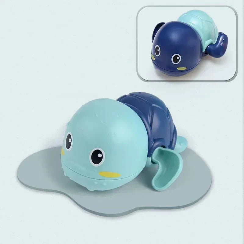 Baby Bath Toys For Children New Baby Bath Swimming Bath Toy Cute Frogs Clockwork Bath Toys Brinquedos Infantil
