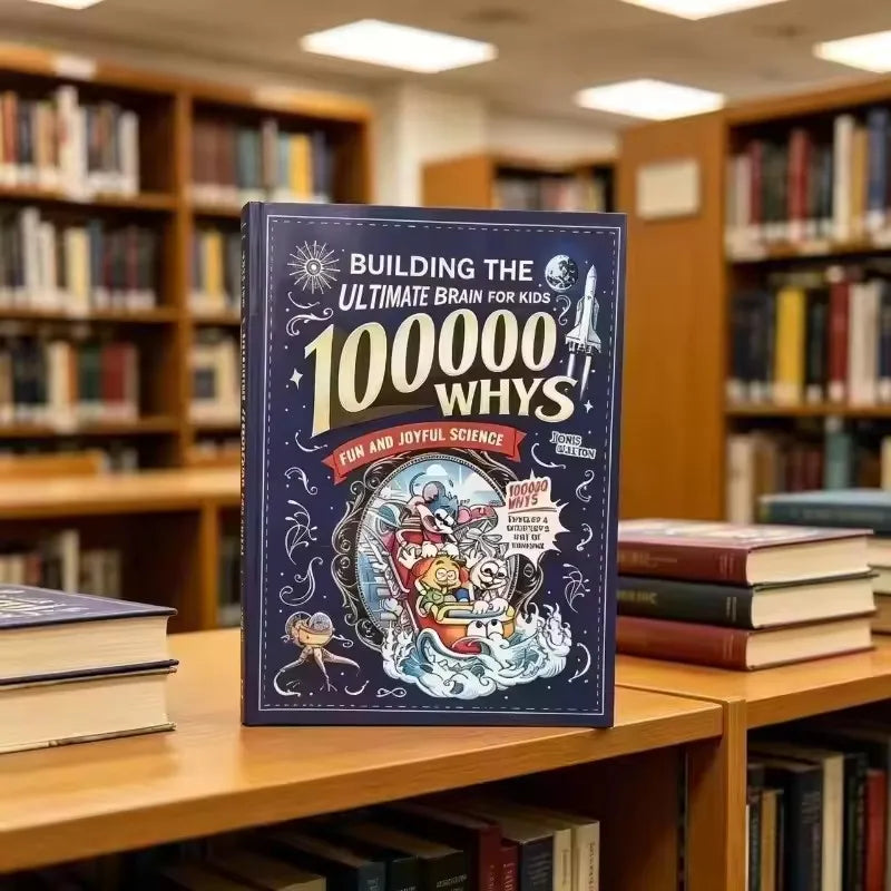 100,000 Why Encyclopedia of Children's Science Books Education Early Education Picture Books Brain Training Reading Materials
