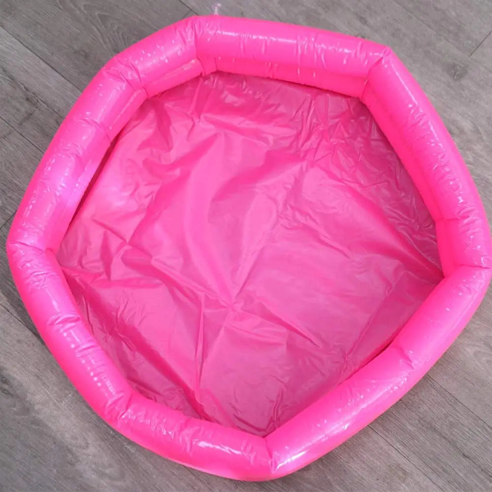 Portable Summer Inflatable Swimming Pool PVC Round Baby Swimming Pool Outdoor 60cm Play Water Bathtub for Kids