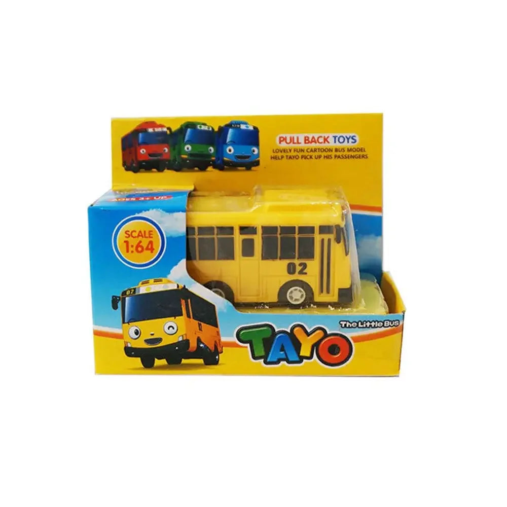 Model Buses for Kids Gifts Little Children Educational Model Buses TAYO Bus Car Mini Pull Back Bus Little Toys
