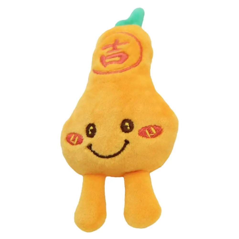 Baby Anti-startle Hand-held Doll For Toddler Plush Bananas Doll Fine Motor Skill Development Toy Carrot Doll