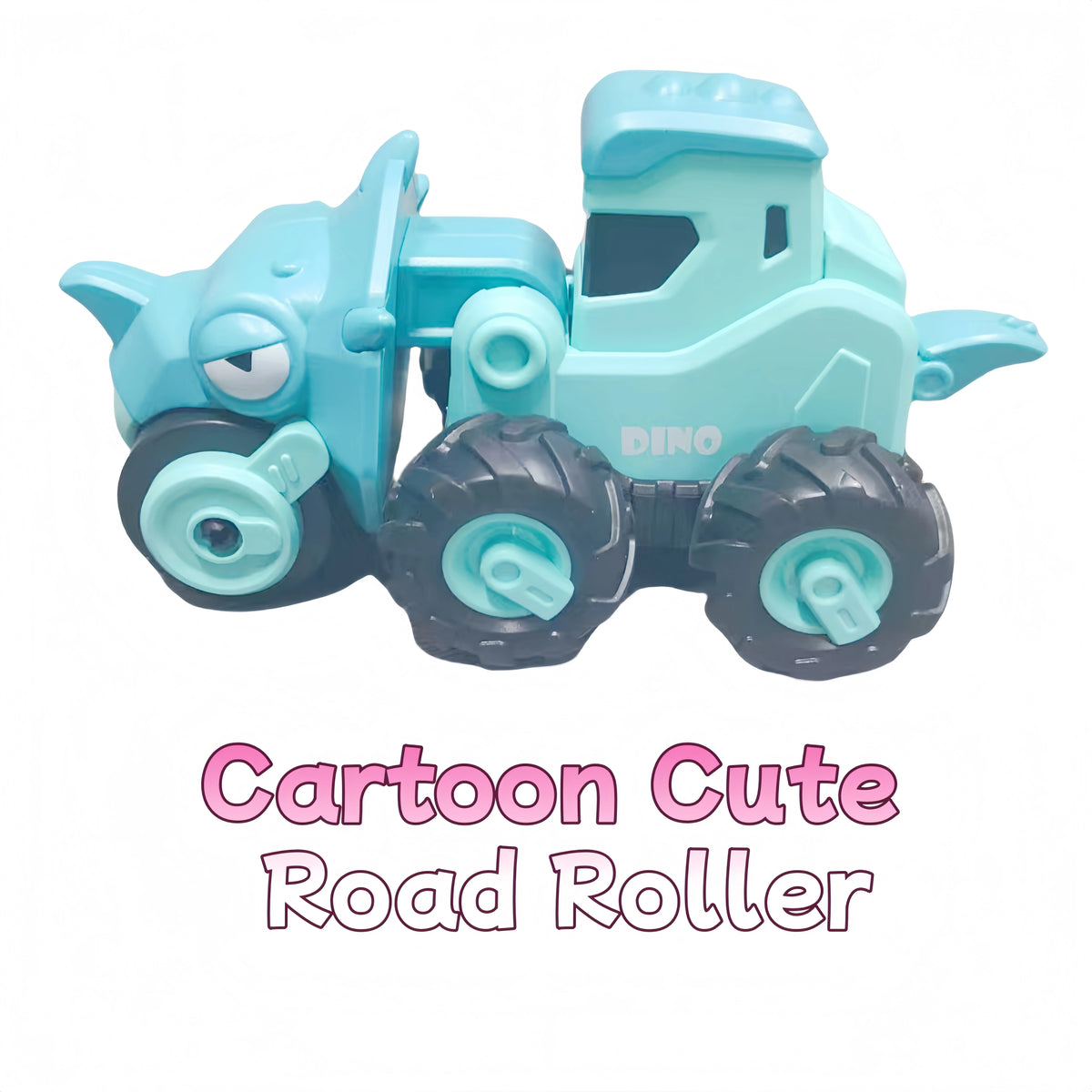 Children's Dinosaur Press Toy Engineering Car Inertial Walking Power Returning Car Baby Puzzle Boy Toy Car
