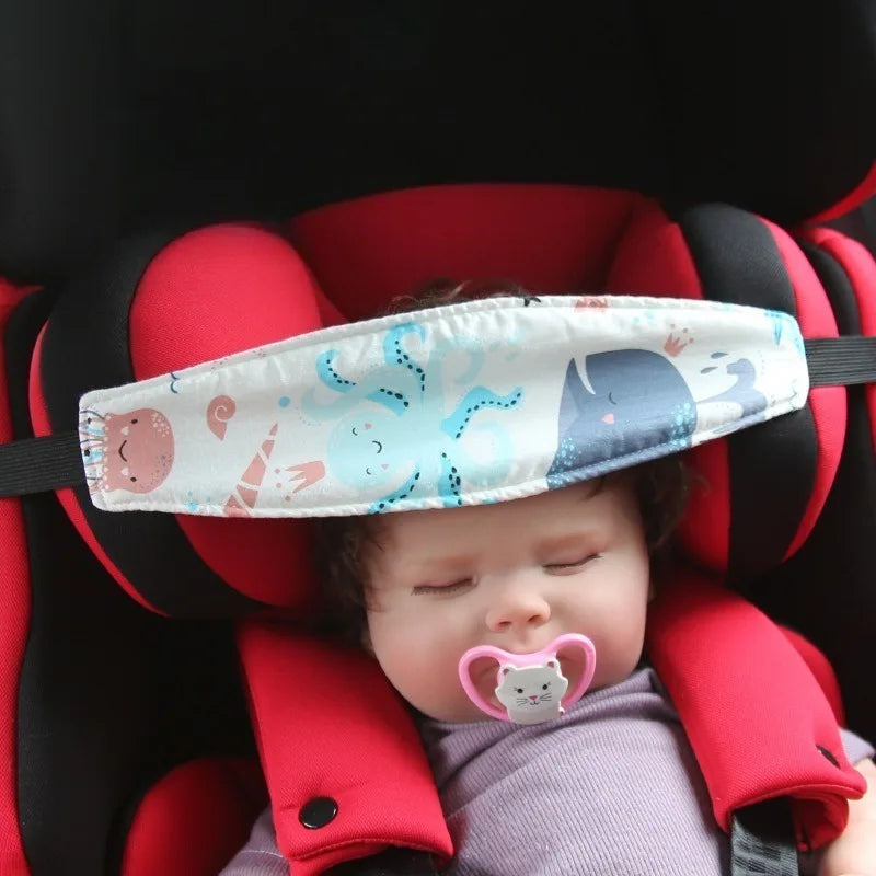 Baby Car Seat Head Support Children Stroller Fastening Belt Adjustable Boy Girl Playpens Sleep Positioner Baby Saftey Pillows
