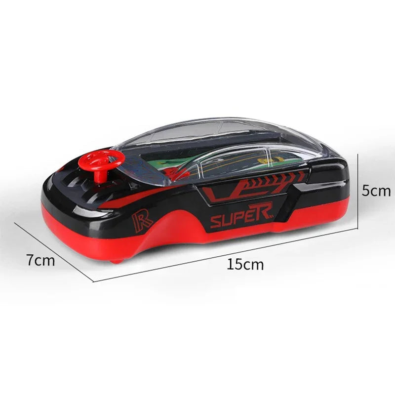 Children's Mini Electronic Adventure Game Steering Wheel Racing Cars Driving Toys Simulating Vehicles Music Sounds Baby Gifts
