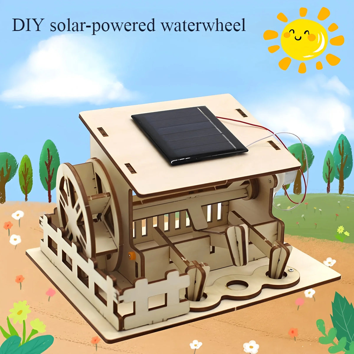 Diy Toys for Children's Science and Education Experiments, Hand-Assembled Models, 3D Wooden Puzzles, Science and Education Toys