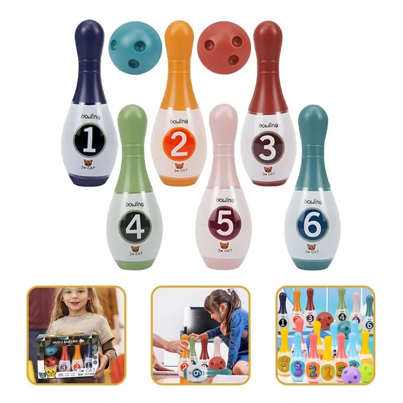 Indoor Bowling Sports Toys Set Parent-Child Interactive Family Party Game Funny Outdoor Sports Game Gifts Toys