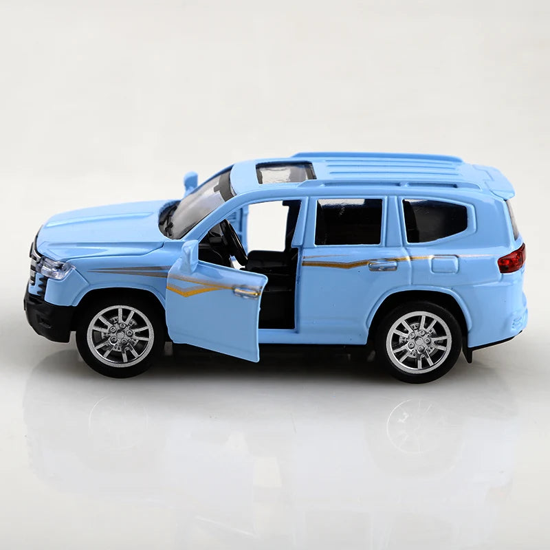 Alloy Car Model Pullback Toy Vehicle for Boys Baby Can Open Inertia Racing Car New Toy Collectible Miniature Speed Machine