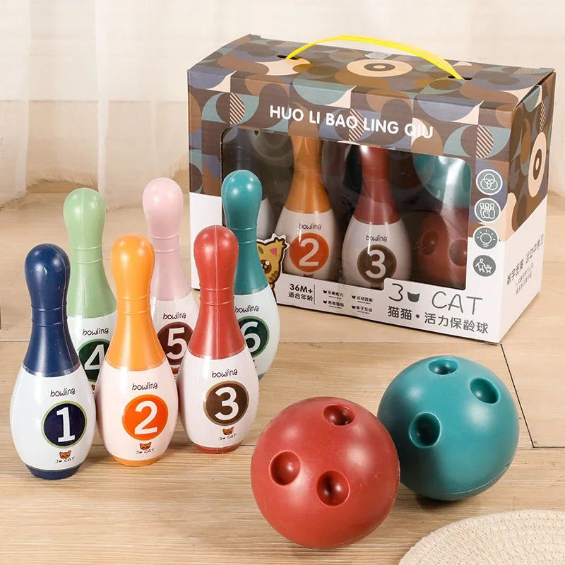 Indoor Bowling Sports Toys Set Parent-Child Interactive Family Party Game Funny Outdoor Sports Game Gifts Toys